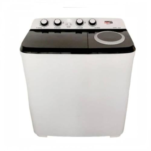 جنرال لاينز غسالة حوضين 10 كغ - تحميل علوي - أبيض...