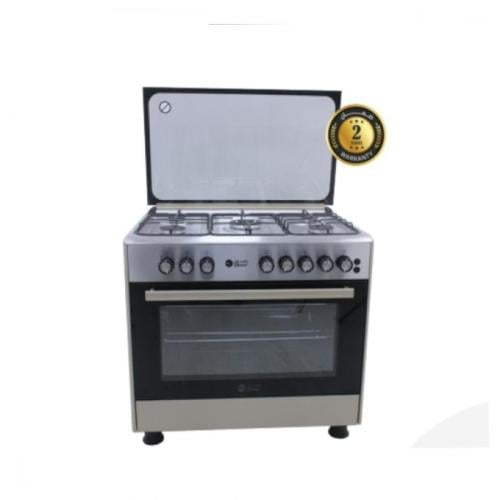 دانسات فرن غاز 5 شعلات - 90x60 سم - فضي - DAN90GOS