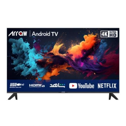 أورورا شاشة ذكية 55 بوصة LED- 4K UHD - اندرويد 14...