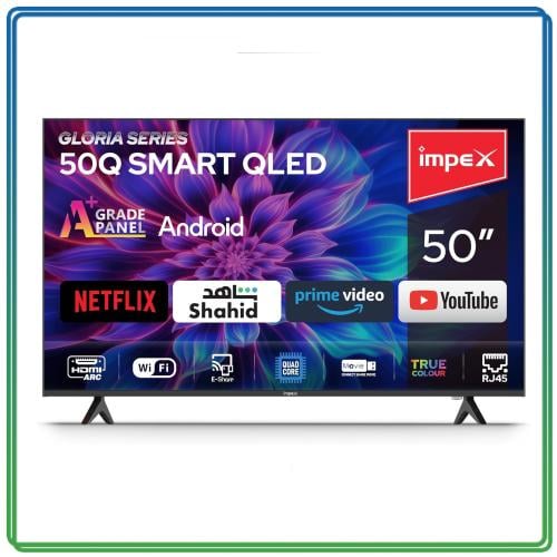 إمبكس جلوريا شاشة ذكية 50 بوصة QLED - أندرويد 14 -...
