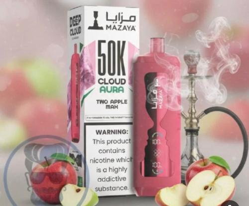 Miza Cloud Aura hookah 50 thousand two apples Max