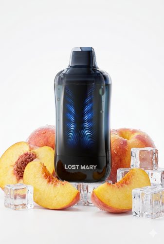 LOST MARY Peach Iced 40K One thousand puffs