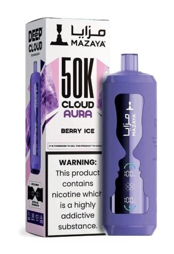 Mizaya Cloud Aura hookah 50 thousand Toot Ice