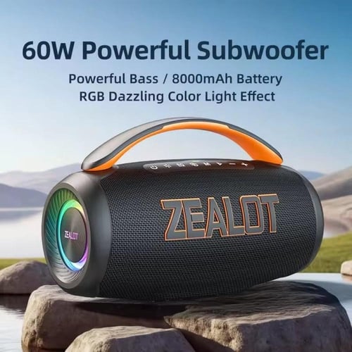 مكبر صوت Zealot اللاسلكي 60W