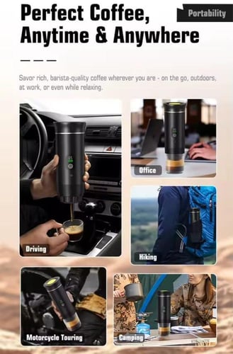 آلة قهوة 3 في 1 المحمولة