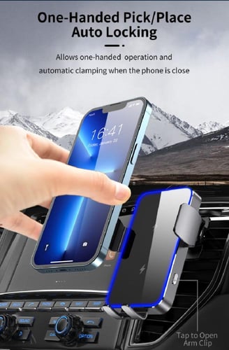 شاحن سيارة لاسلكي سريع 15W