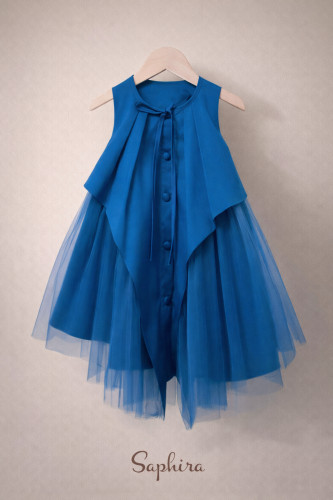 Blue girls dress