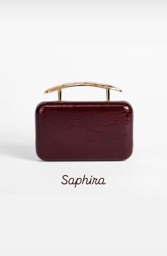 Burgundy Clutch