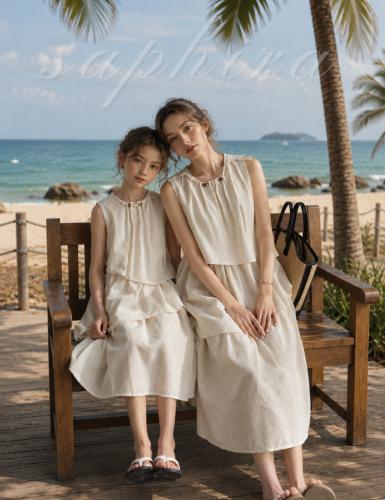 Women/girls Beige beach dress
