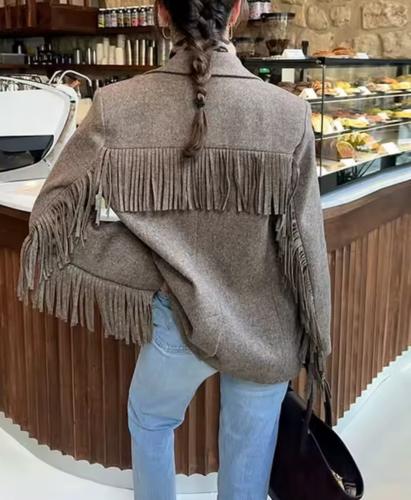 Brown blazer