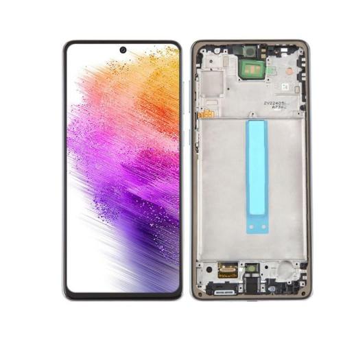 شاشة Screen سامسونج A73 5G مع الفريم