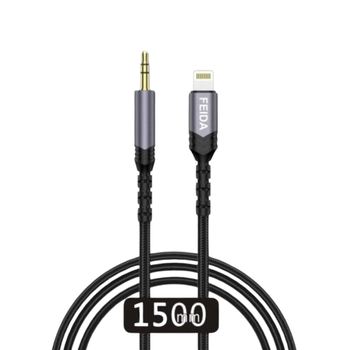 كيبل ايفون صوت من FEIDA ضمان سنتين 1,2متر