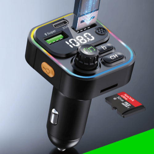 شاحن سيارة مع البلوتوث بخصائص مميّزة من تن بلس TEN...