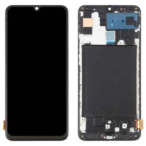 شاشة Screen سامسونج A70 مع الاطار
