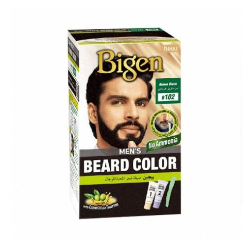Bigen Men Beard Color B102 Brown Black