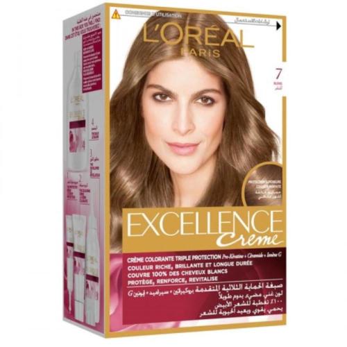 لوريال اكسيلنس 7.0 اشقر