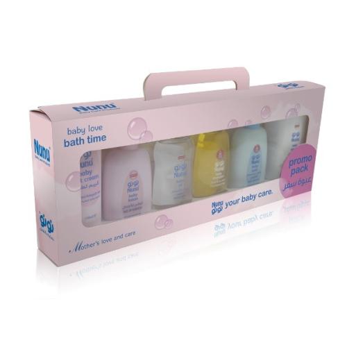 صندوق هدايا نونو بيبي متوسط 6 قطع 100 مل