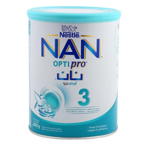 نان أوبتي برو حليب أطفال رقم (3) - 800 جم