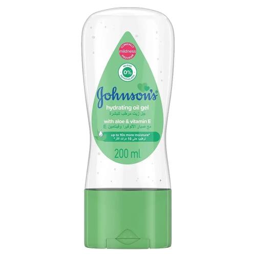 جونسون زيت جل للأطفال بالصبار وفيتامين E – 200 مل