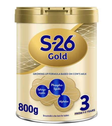 حليب S-26 جولد رقم 3 - 800 جم