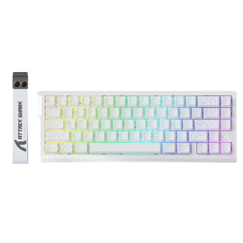 لوحة مفاتيح اتاك شارك ATTACK SHARK X68 HE Rapid Tr...
