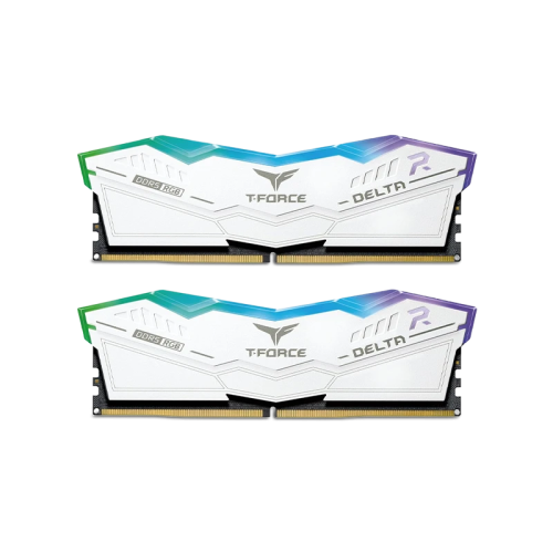 رام T-Force RGB 16Gb D5 5600MHz - أبيض