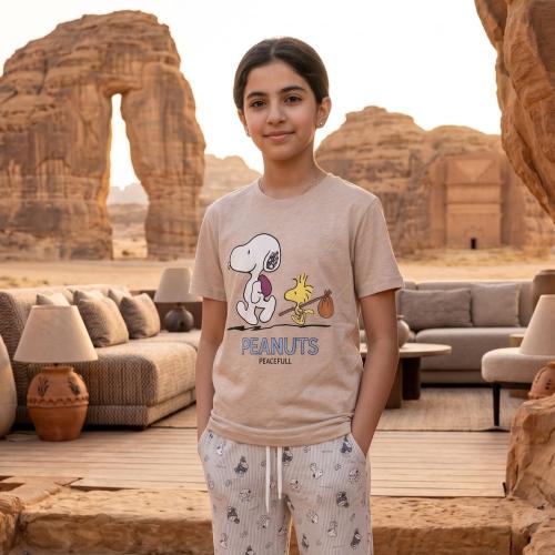 Casual summer set with comfortable cartoon design