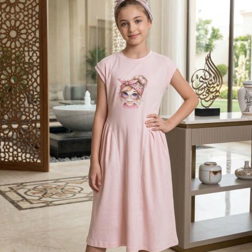 Candy Pink plaid dress – elegance of design and co...