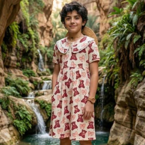 Children's classic "Story Bear" dress
