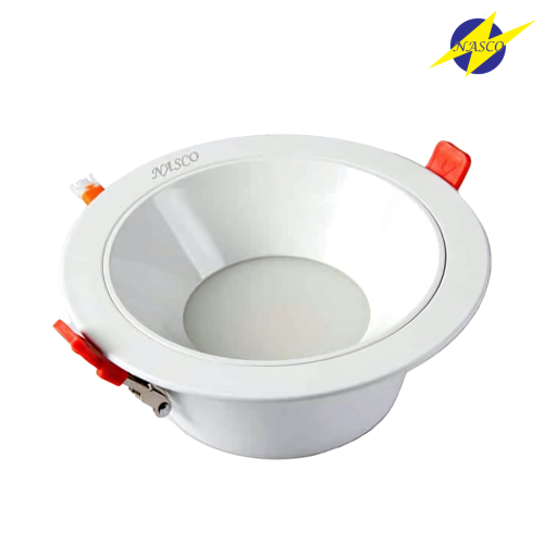 Spotlight flashlight against glare 10 cm 4 inch wh...