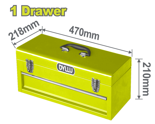 شنطة عده حديد 1 درج 218*470*210