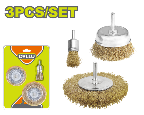 Metal polishing set 3 pieces