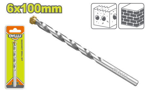 Normal drill bit 100*6