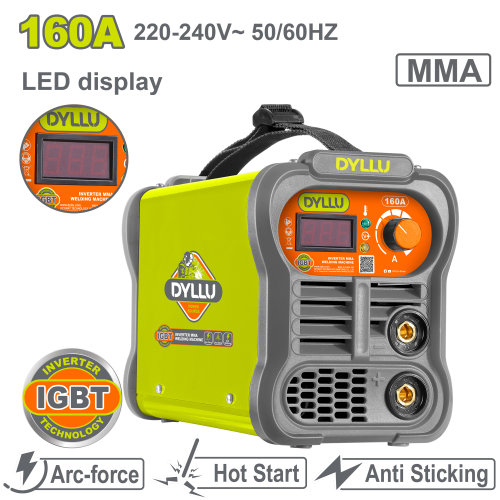 مكينة لحام 160A 30% MMA