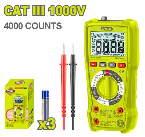 مقياس متعدد رقمي 1000W