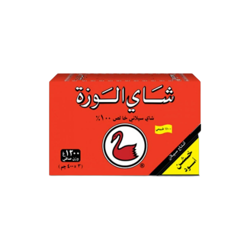 الوزة شاي أسود 1200 جم *6