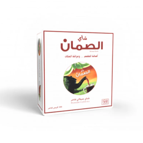 الصمان شاي ابيض 100 خيط *24