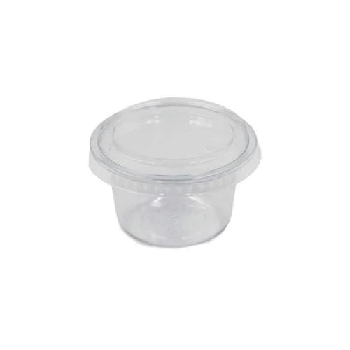 علب شفاف + غطاء 50 مل *2000 حبة