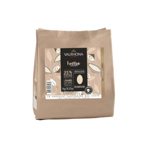 فالرونا إيفوار شوكولاتة بيضاء كوفرتيور 35% 3 كجم *...
