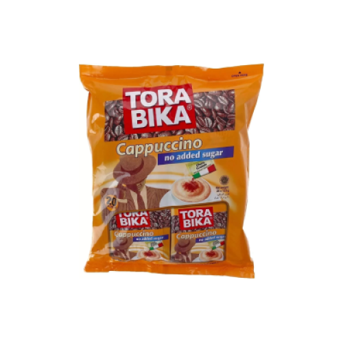 تورابيكا كابتشينو بدون سكر 20 ظرف *12