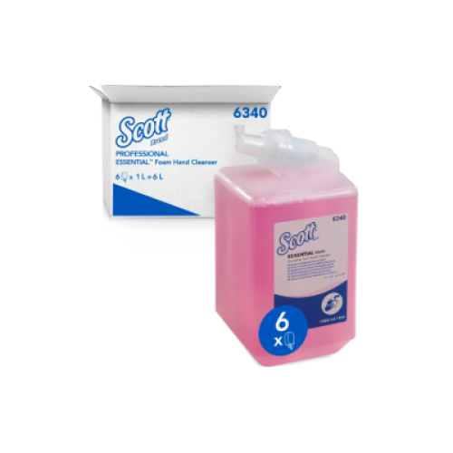 سكوت إسينشال صابون يدين رغوي 1000 مل *6