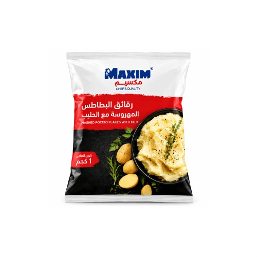 مكسيم بطاطس مهروسة مع الحليب 1 كجم *6