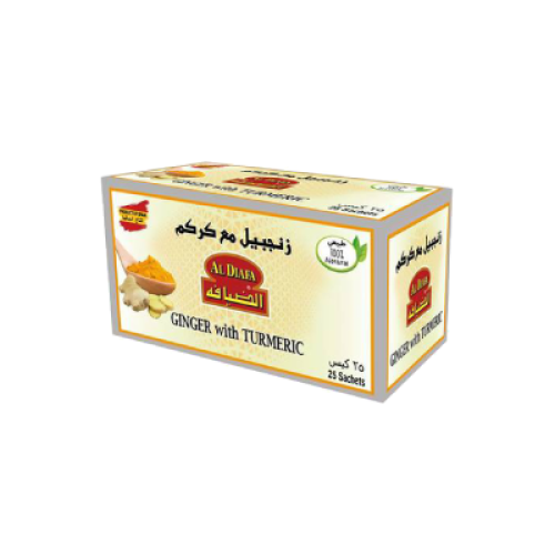 الضيافة اعشاب زنجبيل مع كركم 20 خيط * 36