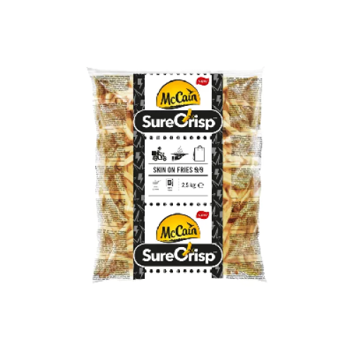 ماكين بطاطس مع قشر مقاس 9*9 2.5 كجم *4