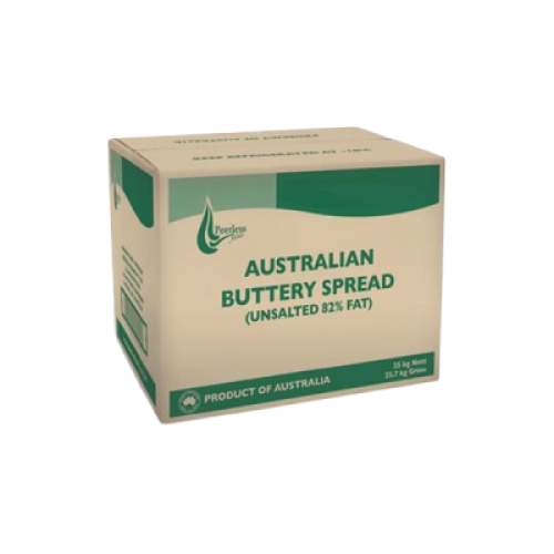 بييرليس زبدة غير مملحة استرالية 25 كجم نباتي تحتوي...