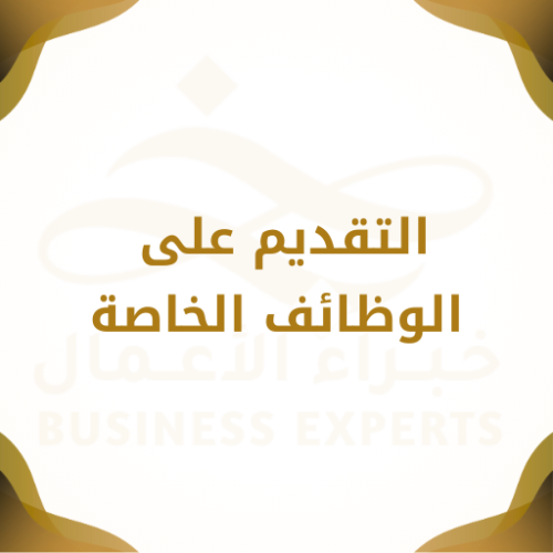 Private Sector Job Application Service