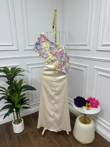 فستان سهره بيج