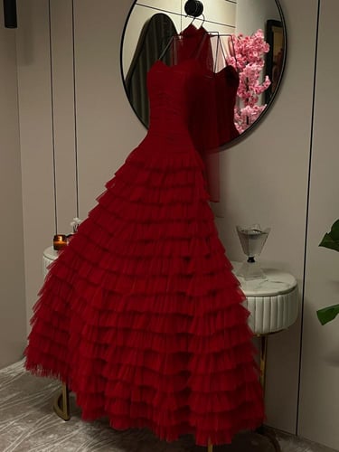 فستان سهره احمر