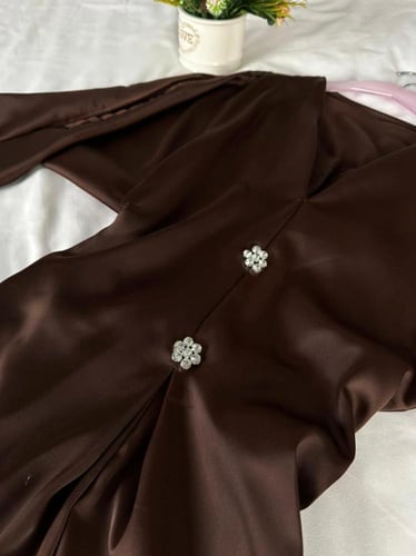 فستان سهره بني