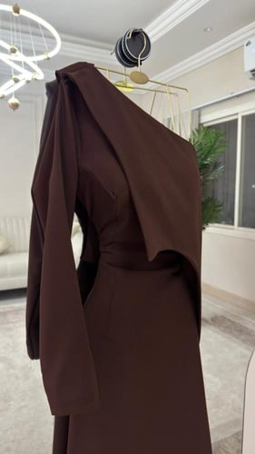 فستان سهره اسود واحمر